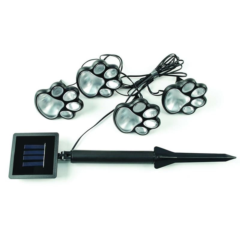SolarPowered Dog Paw Light Product Mafia