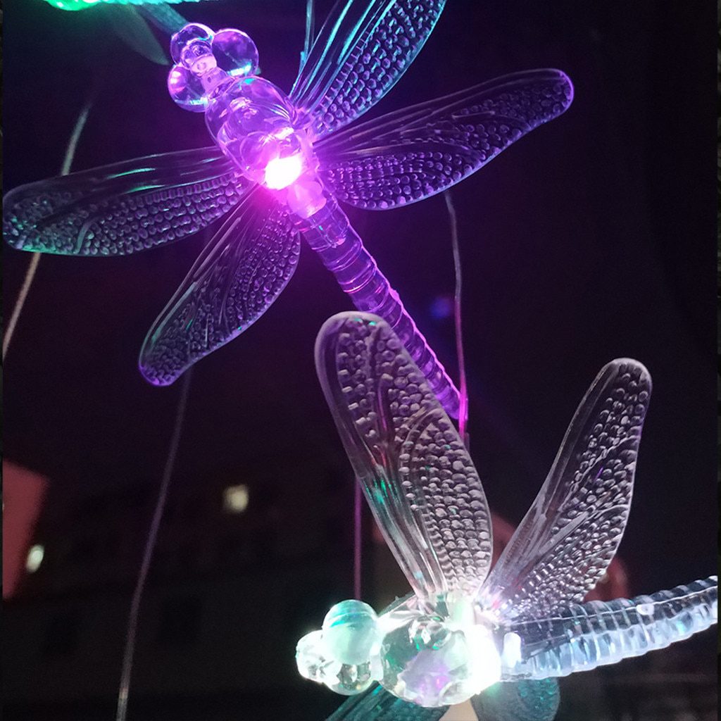 Solar Power Dragonfly Wind Chimes Product Mafia
